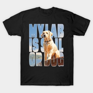 Sailing labrador retriever design T-Shirt